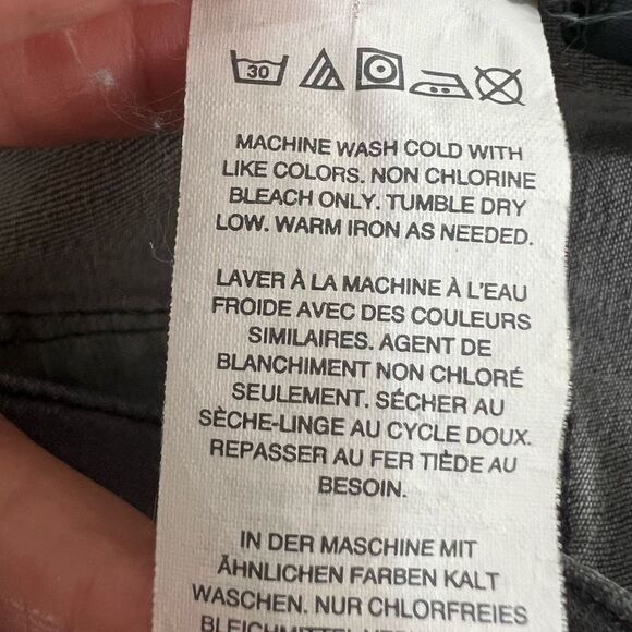 J. Crew Women's Gray Mid-Rise Toothpick Skinny‎ Stretch Ankle Jeans Size 26 - Picture 12 of 16